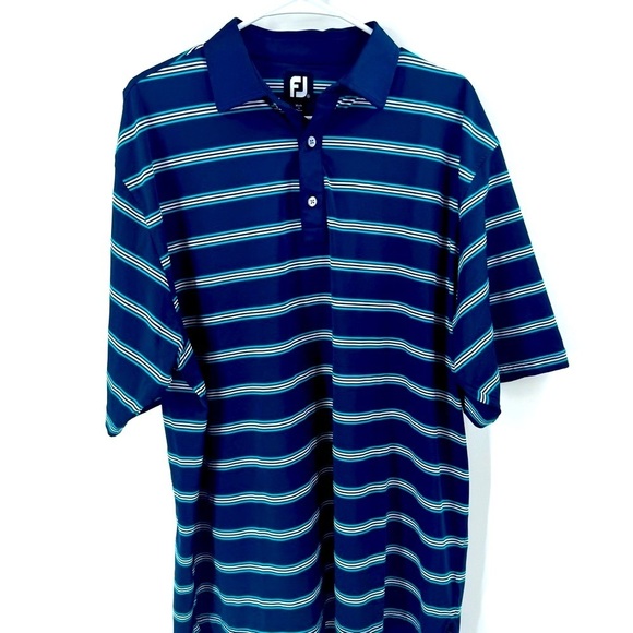 FJ - Footjoy ShortSleeve Golf Polo Shirt - Picture 1 of 8